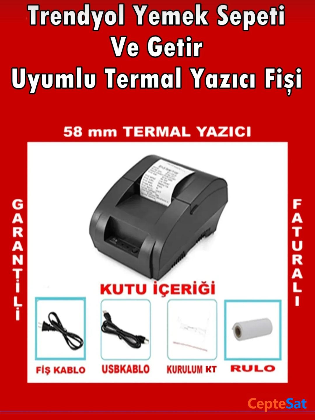 Termal Yazıcı Pos58